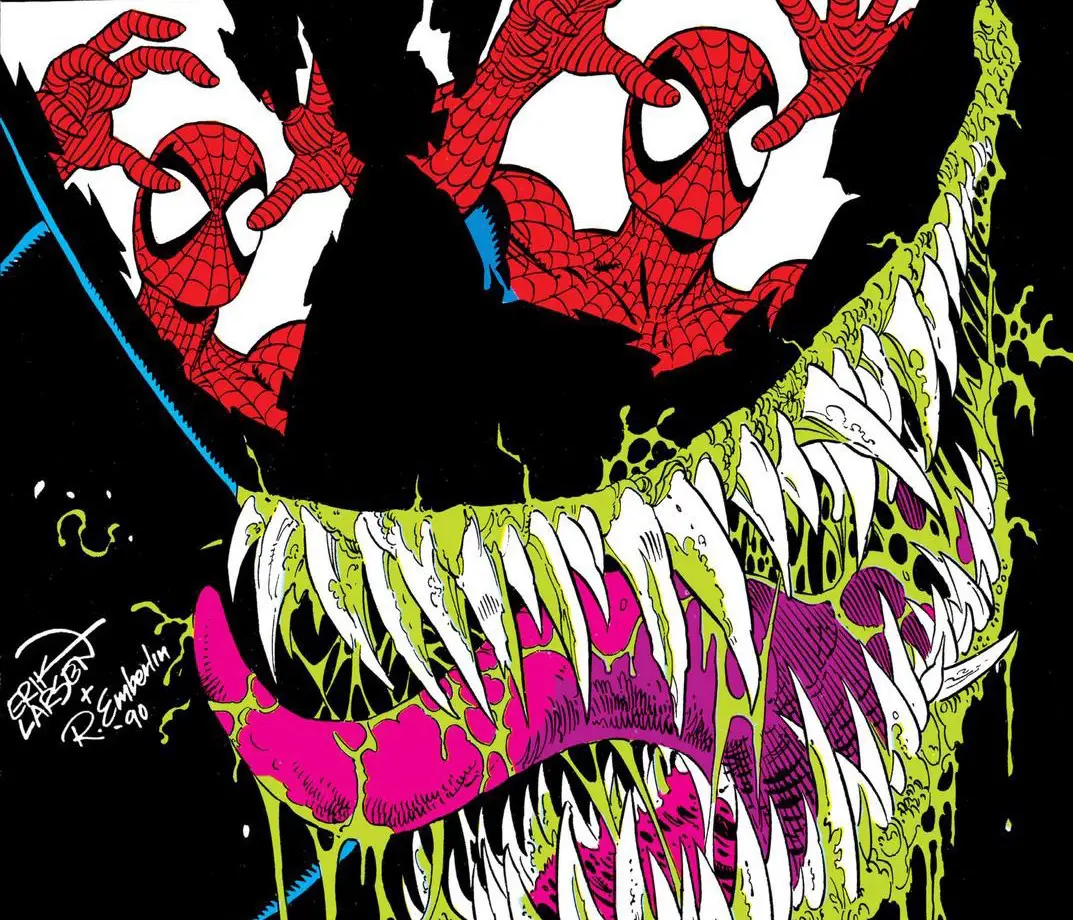 Venom's green drool is explained in Venom #7 -- and it's grosser than you think