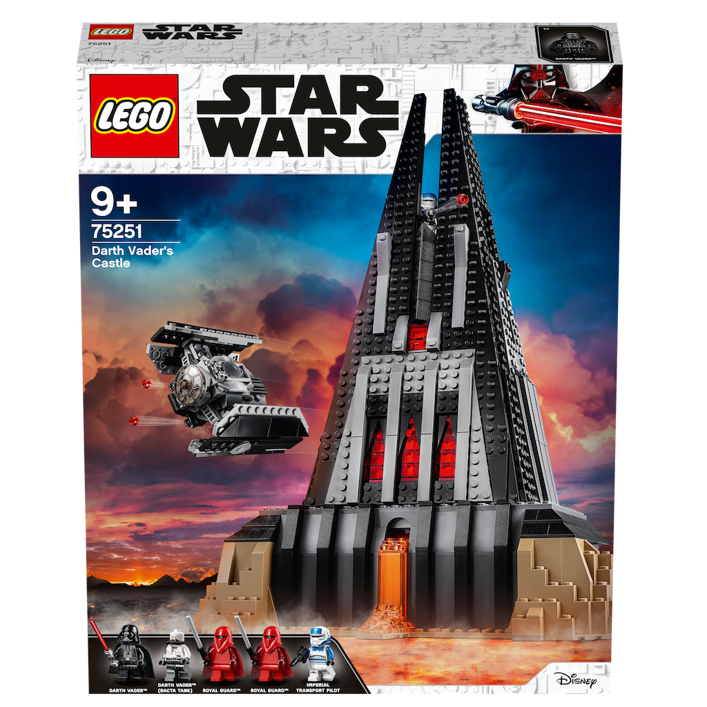 LEGO Star Wars Darth Vader Mustafar castle set coming holidays 2018