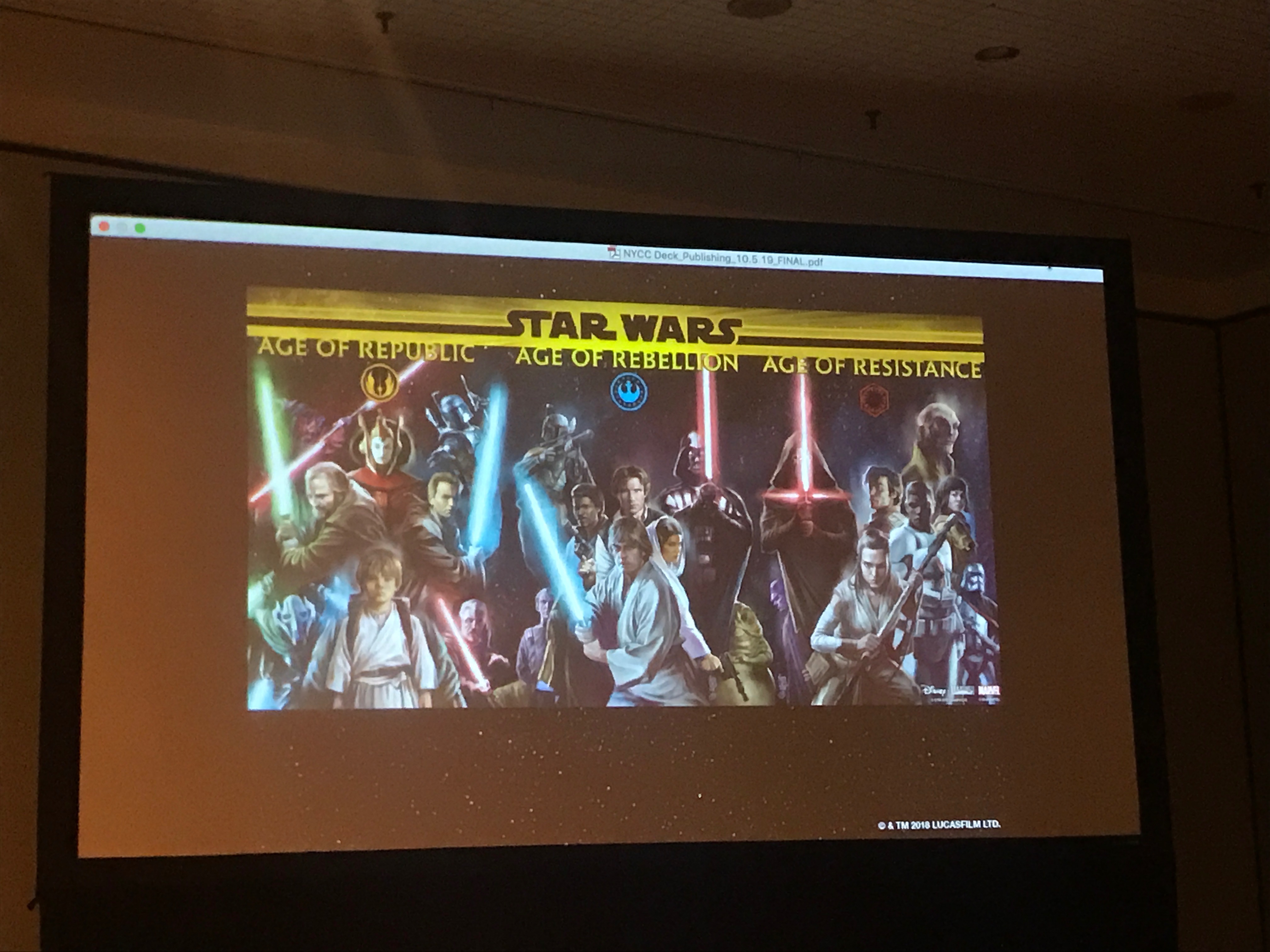 NYCC 2018: New Star Wars one-shots showcased for upcoming "Age of Star Wars" line