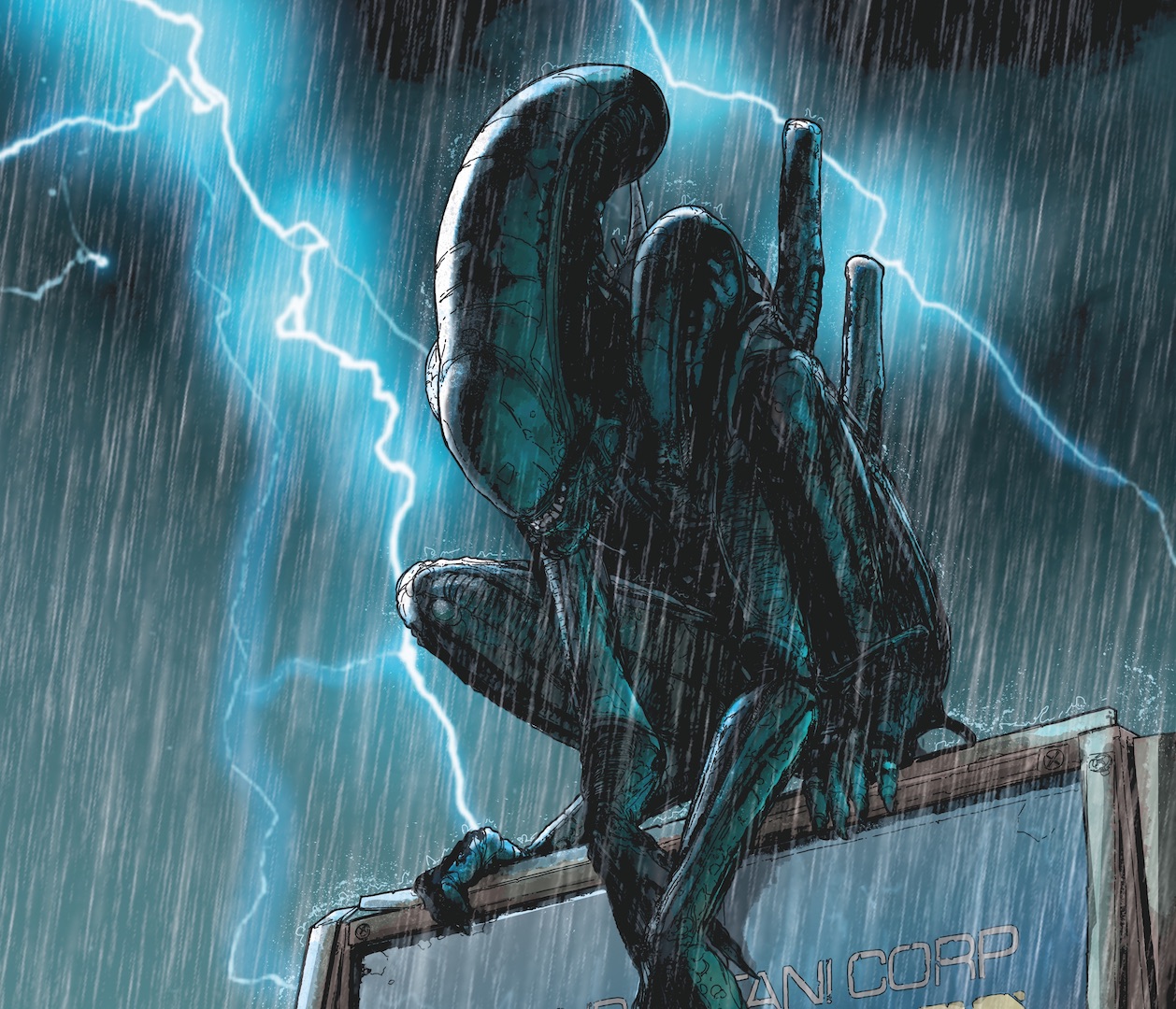 [EXCLUSIVE] Aliens: Resistance #1 Tristan Jones variant revealed