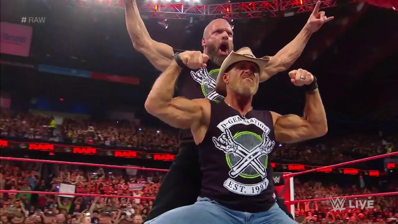 D-Generation X just reformed on WWE Raw; Shawn Michaels is coming out of retirement