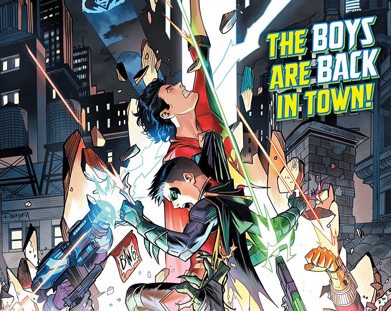 Peter J. Tomasi Talks Super Sons, Super Dads, and Detectives at NYCC