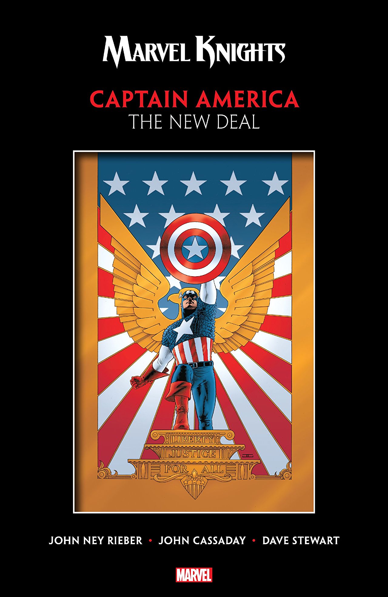 'Marvel Knights Captain America by Rieber and Cassaday: The New Deal' is a powerful time capsule of a book