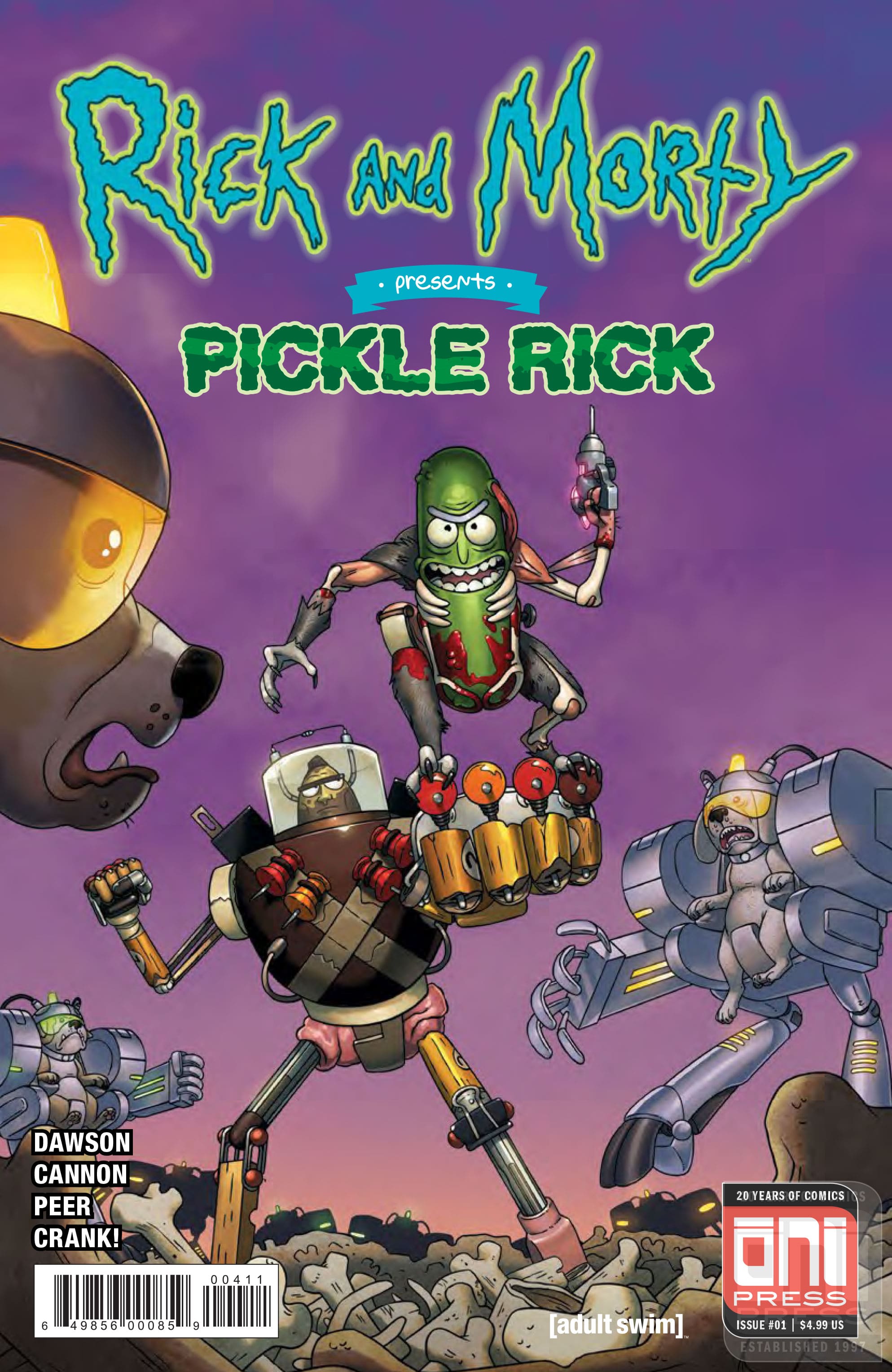 Oni Preview: Rick and Morty Presents: Pickle Rick #1