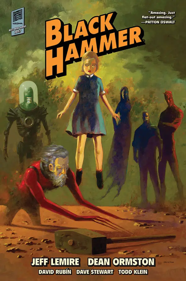 Black Hammer Library Edition Vol. 1 review: Beautiful story, fantastic art, and an absolute must read
