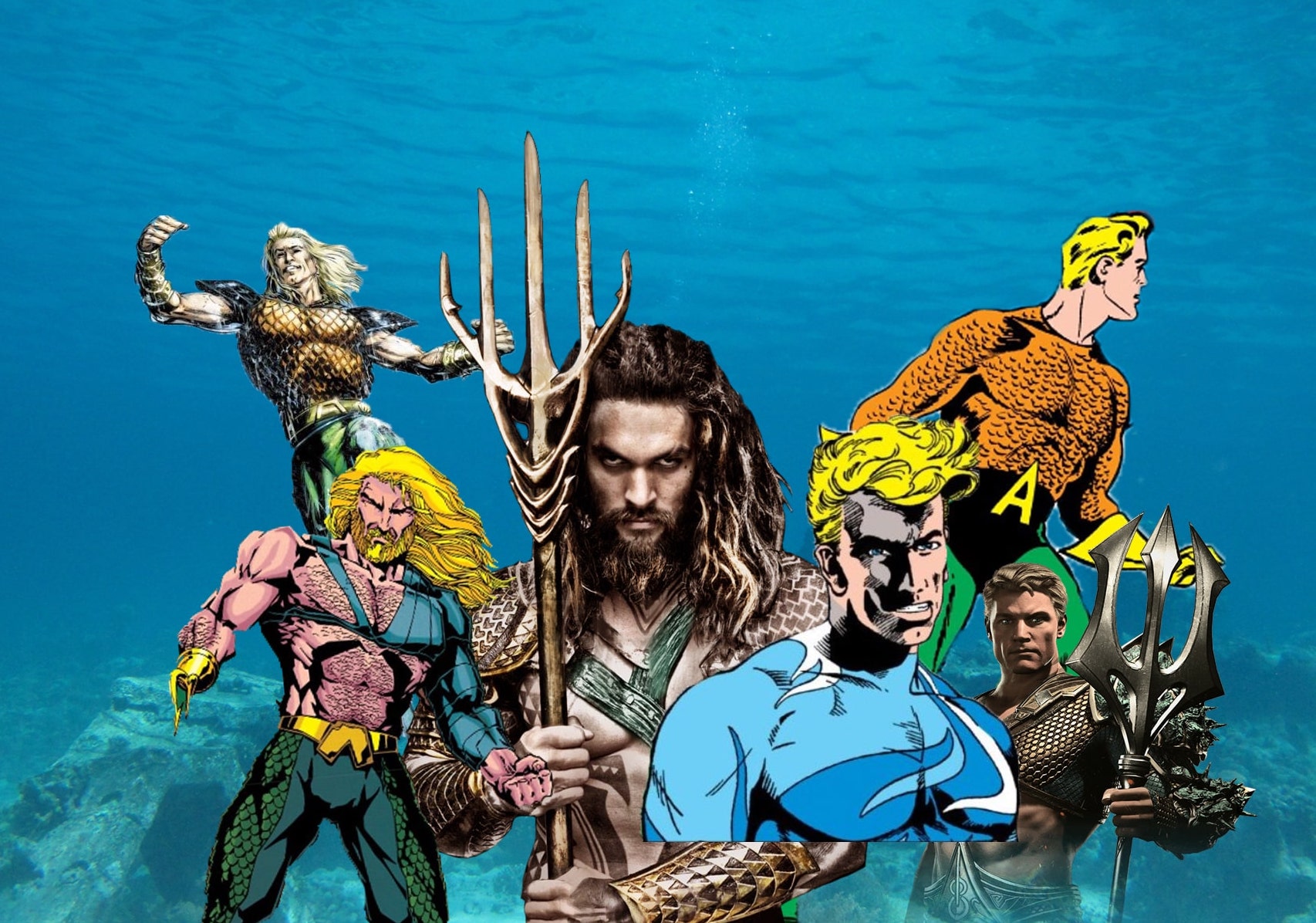 Every Aquaman costume from 1941 to date