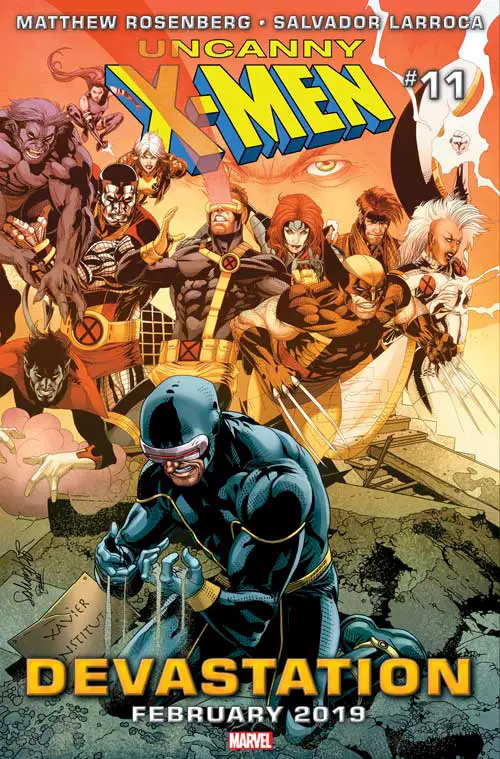 First Look: Uncanny X-Men #11 cover and it's all about Cyclops