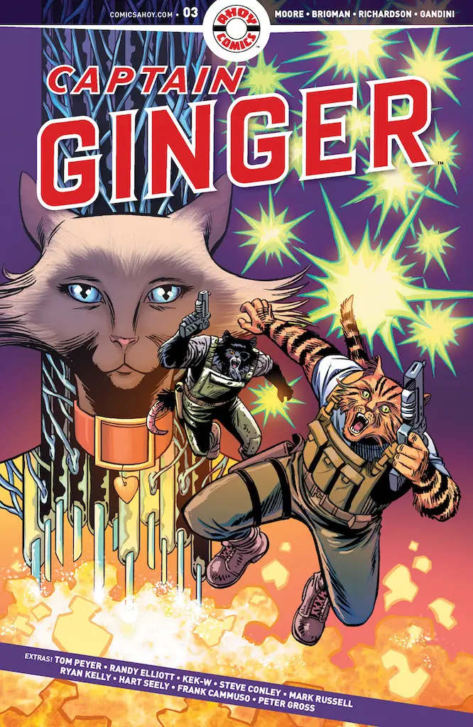[EXCLUSIVE] Captain Ginger #3 - X-Mas short story by Frank Cammuso and Hart Seely