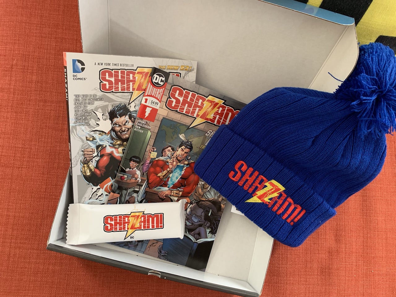 First Look: DC Comics gets into the Shazam! spirit with press gift box