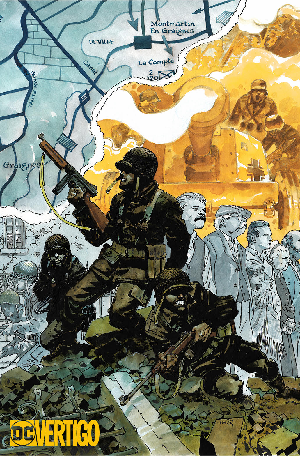 Talking DC Vertigo's WWII graphic novel 'Six Days' with writer Robert Venditti