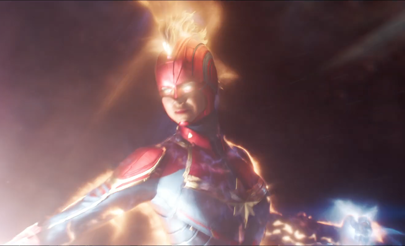 'Captain Marvel' gets a second trailer, more powers, and cats
