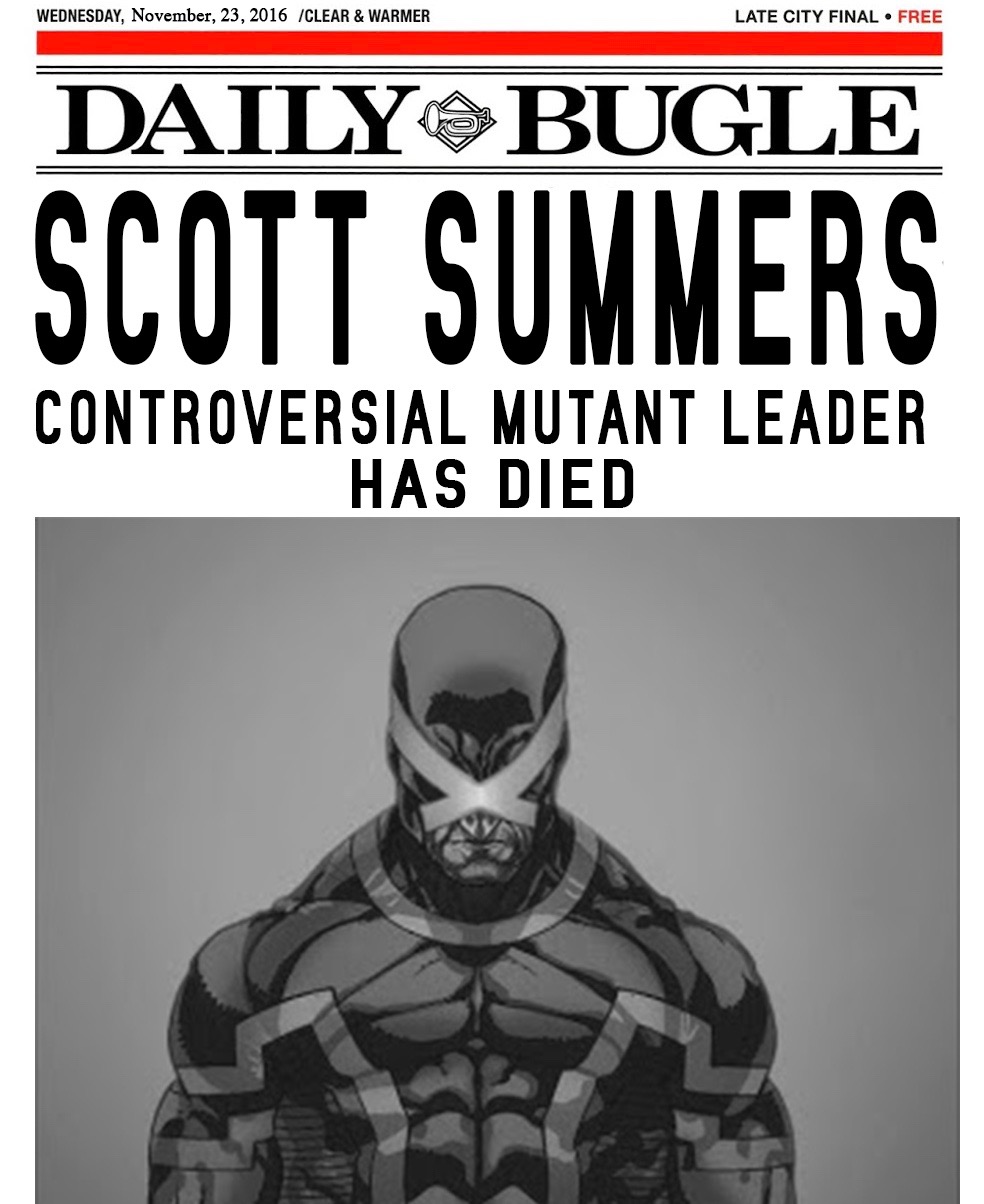 Obituary: Scott Summers, controversial mutant leader, has died