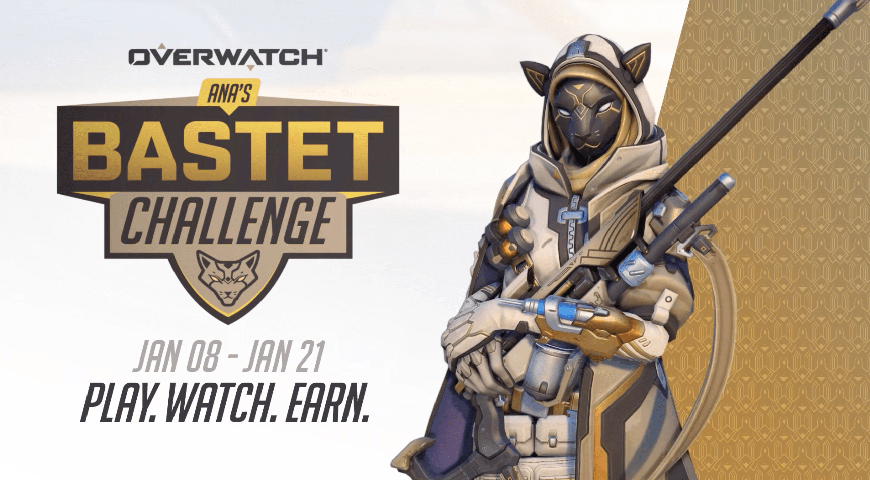 Overwatch announces Ana's Bastet Challenge