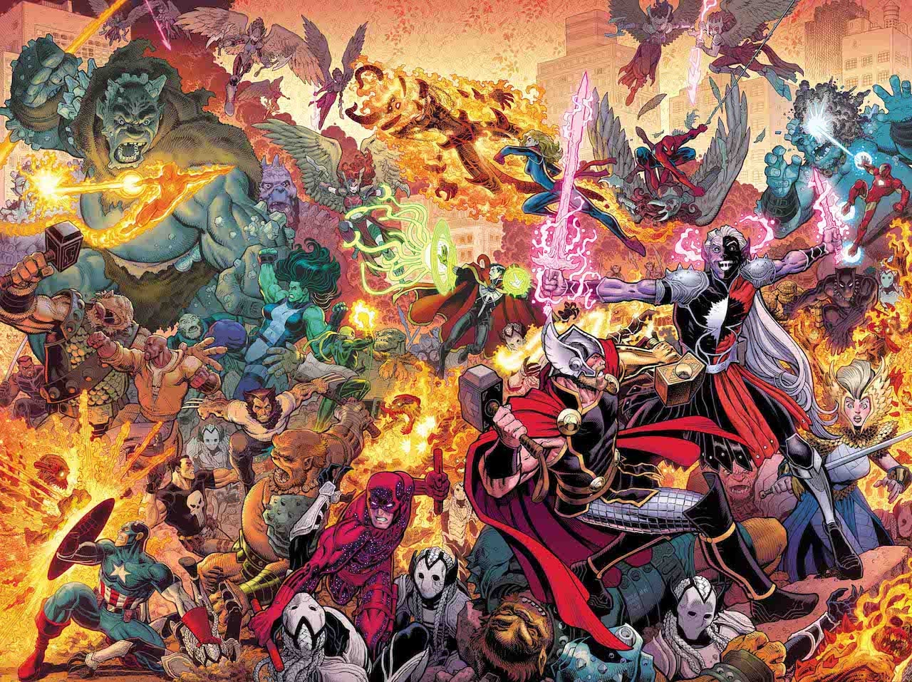 The war in 'War of the Realms' escalates due to a meal