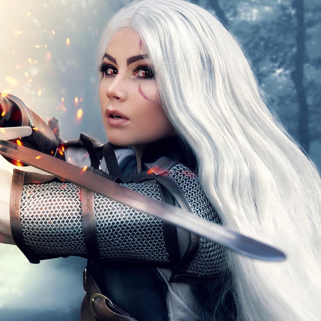 The Witcher: Female Geralt cosplay by Oichi
