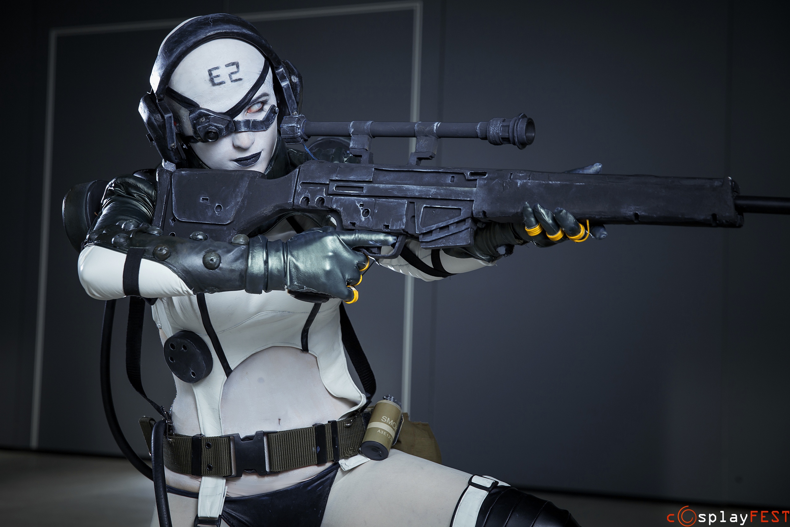 Metal Gear Solid V: The Phantom Pain: Skulls Camouflage Unit cosplay by Kate