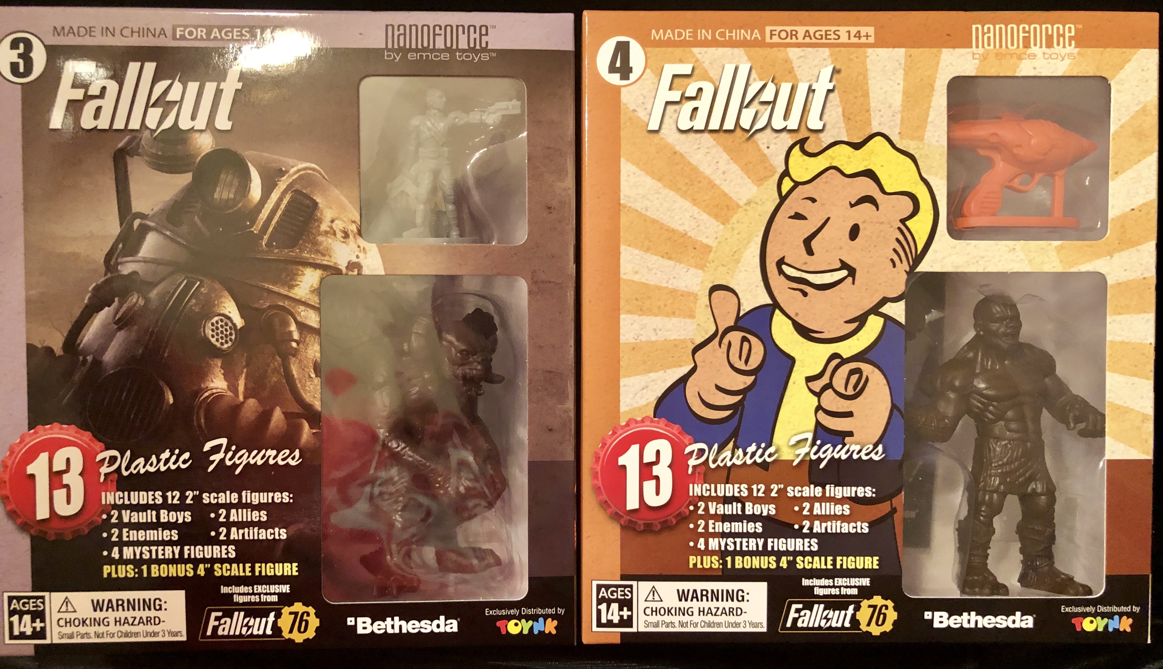 Fallout series 1 Army Builder Figure Collection - boxed volume 3 & 4 review