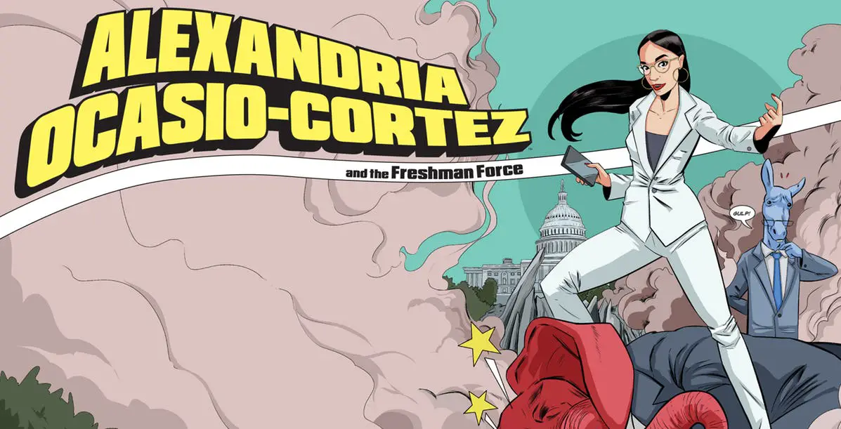 Rep. Alexandria Ocasio-Cortez lands her own comic book