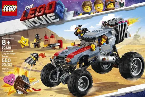 LEGO Set Build: Emmet & Lucy's Escape Buggy