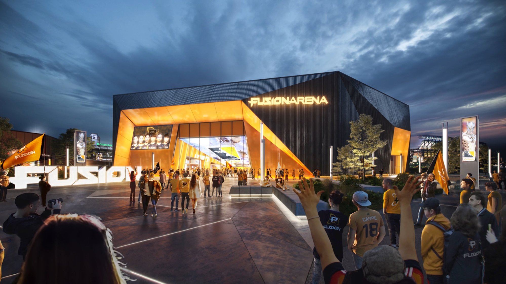Comcast Spectacor to build $50M 'Fusion Arena' for Philadelphia Fusion
