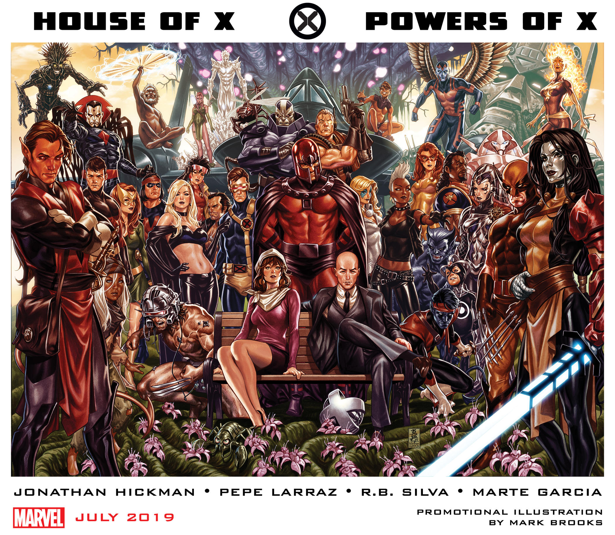 Jonathan Hickman to launch 2 new X-Men series: 'House of X' and 'Powers of X' this July