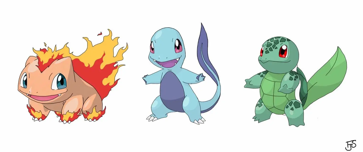 Pokemon: What if the starting Pokemon swapped types?
