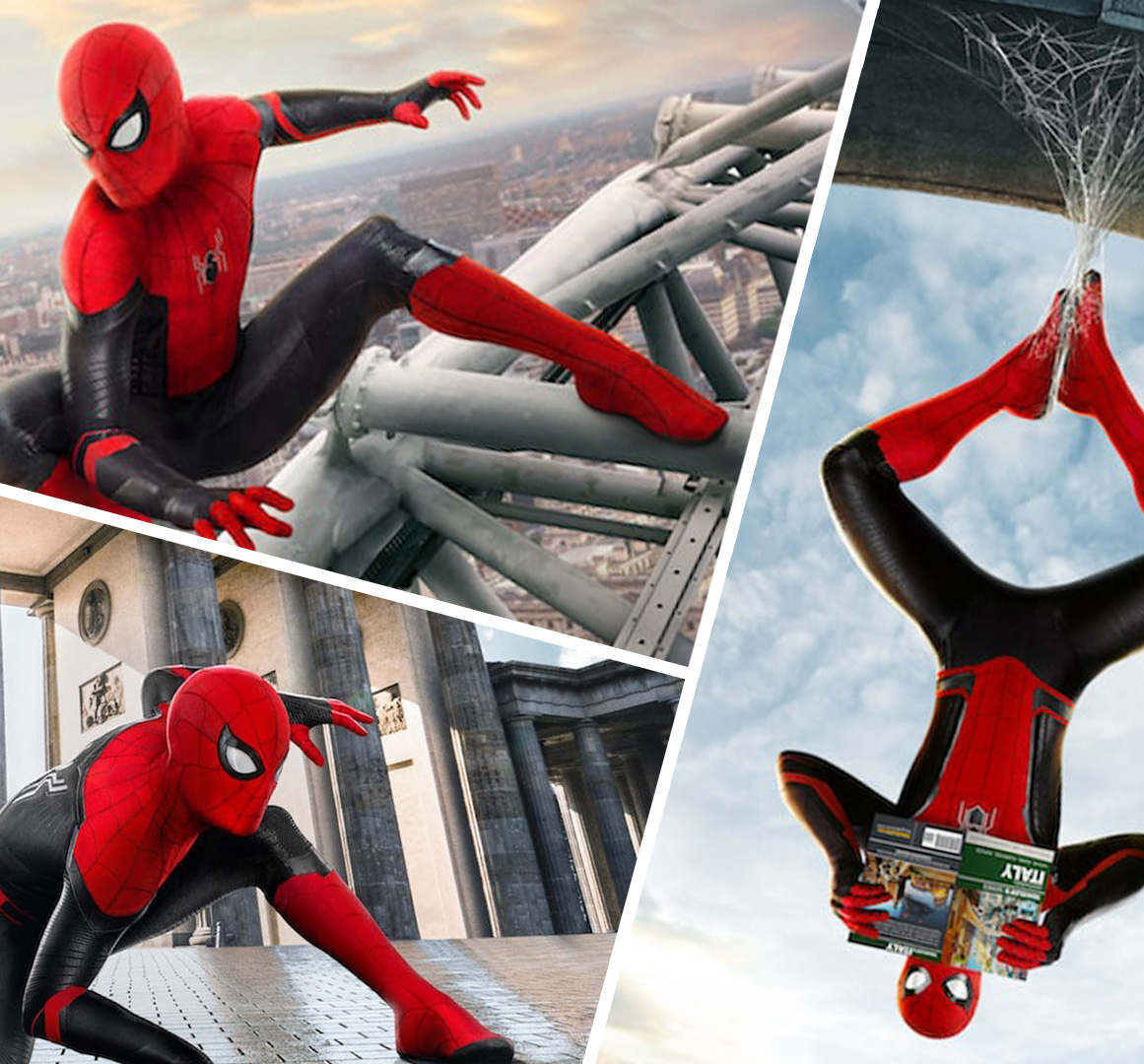 First Look: 'Spider-Man: Far From Home' is posed for international action in new one-sheet posters