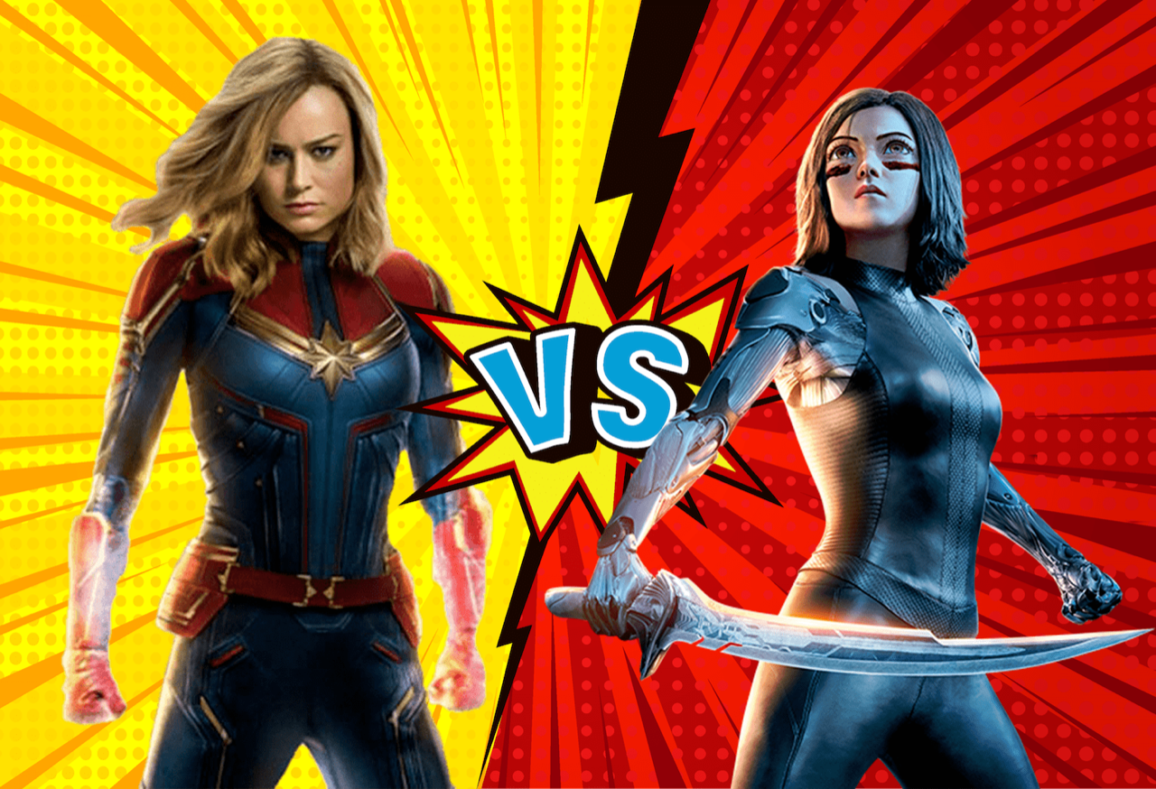 'Captain Marvel' vs 'Alita: Battle Angel': A proper comparison