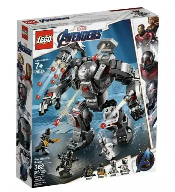 Lego Marvel - Avengers: Endgame - War Machine Hulkbuster Build/Review