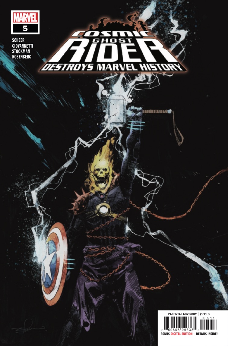 Marvel Preview: Cosmic Ghost Rider Destroys Marvel History #5