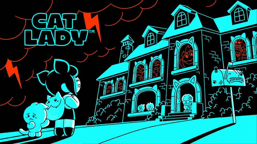 VIZ Media and Rose City Games announce Cat Lady for Nintendo Switch, PC, Mac