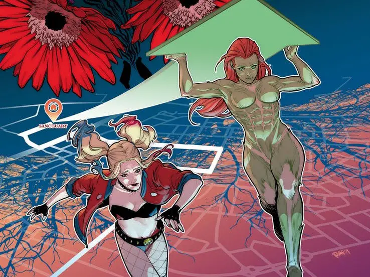 Harley Quinn and Poison Ivy hit the road in new 'Heroes in Crisis' spin-off