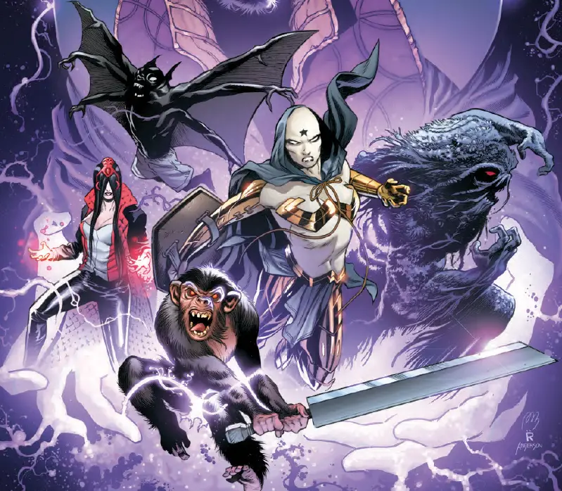 Who are the New Lords of Chaos in 'Justice League Dark' #12?
