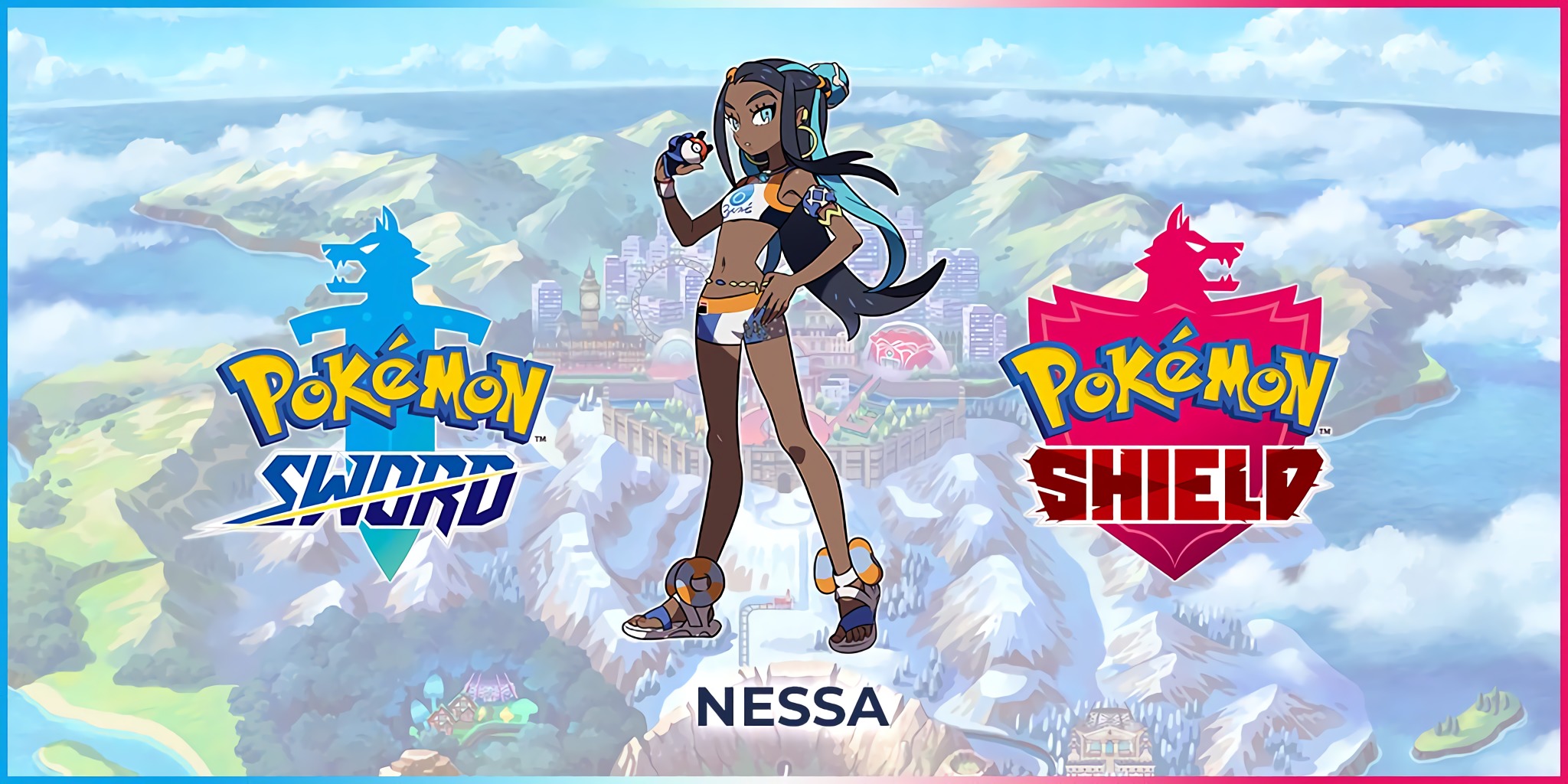 Nessa, the new Water-type Gym Leader from Pokemon Sword ...