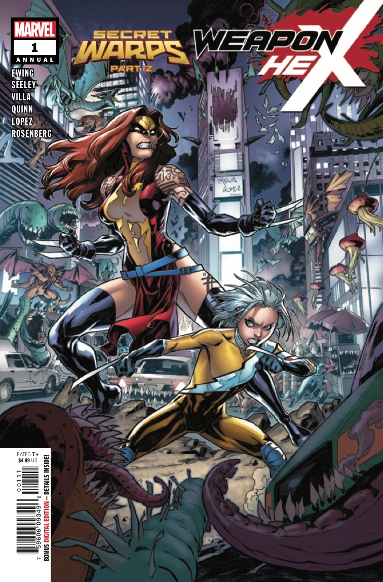 Marvel Preview: Secret Warps: Weapon Hex Annual (2019) #1