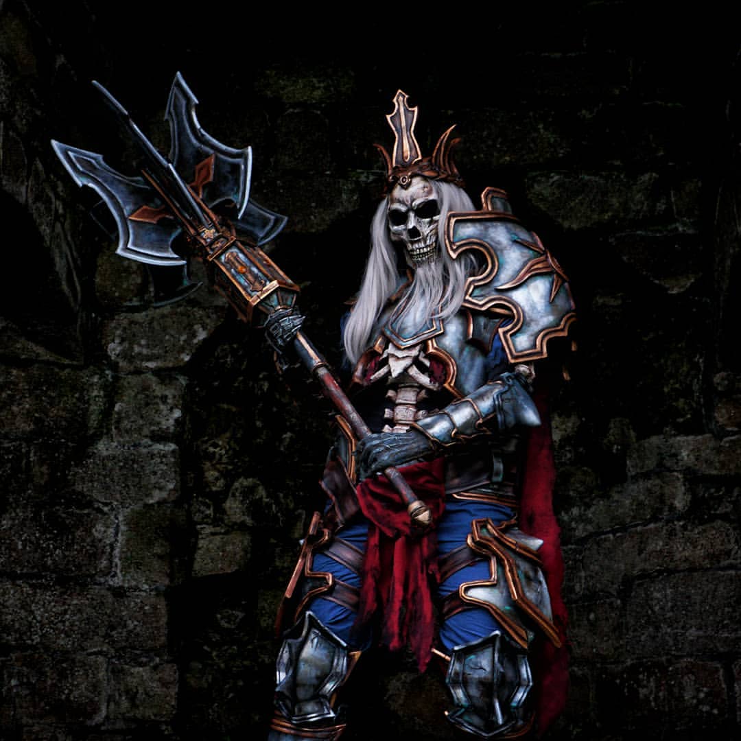 Diablo 3: Leoric, the Skeleton King cosplay by Anhyra