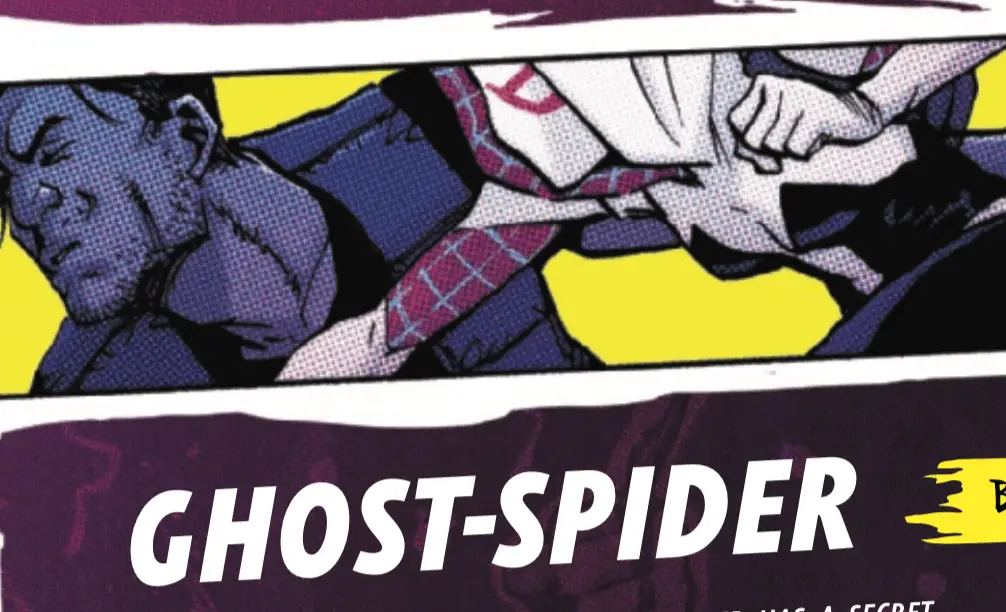 Get the scoop about Ghost-Spider's (aka Spider-Gwen) costume in 'Ghost-Spider' #1