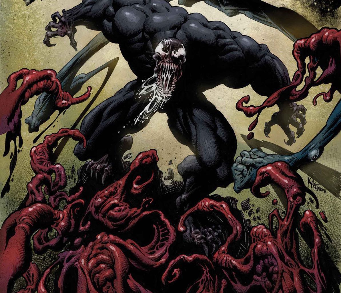 Get a look at the newest Symbiote hybrid in Venom #18