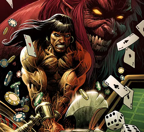 Saladin Ahmed and Luke Ross take on 'Conan: Battle for the Serpent Crown' #1