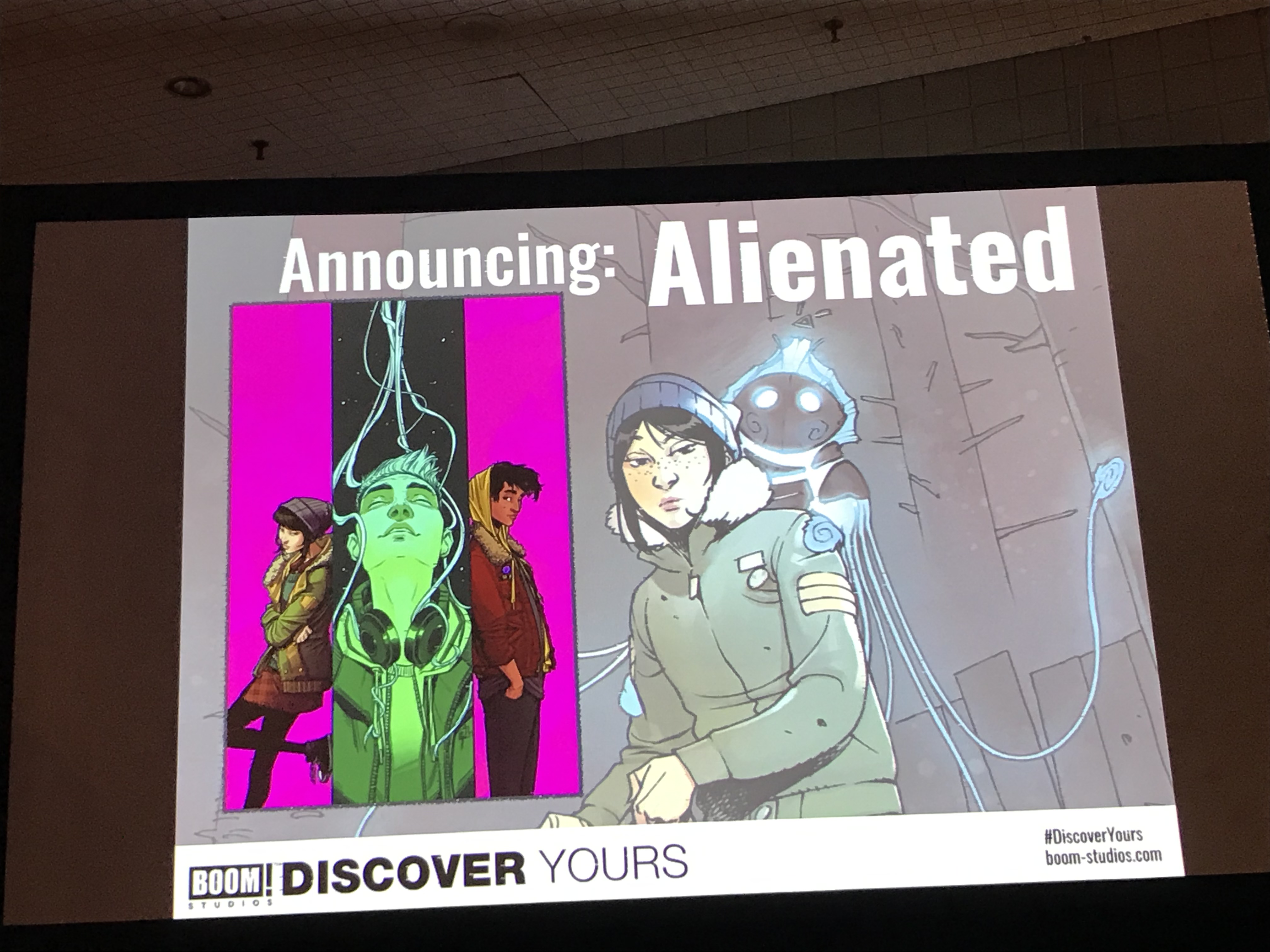 NYCC '19: Simon Spurrier talks about his new book 'Alienated' from BOOM! Studios
