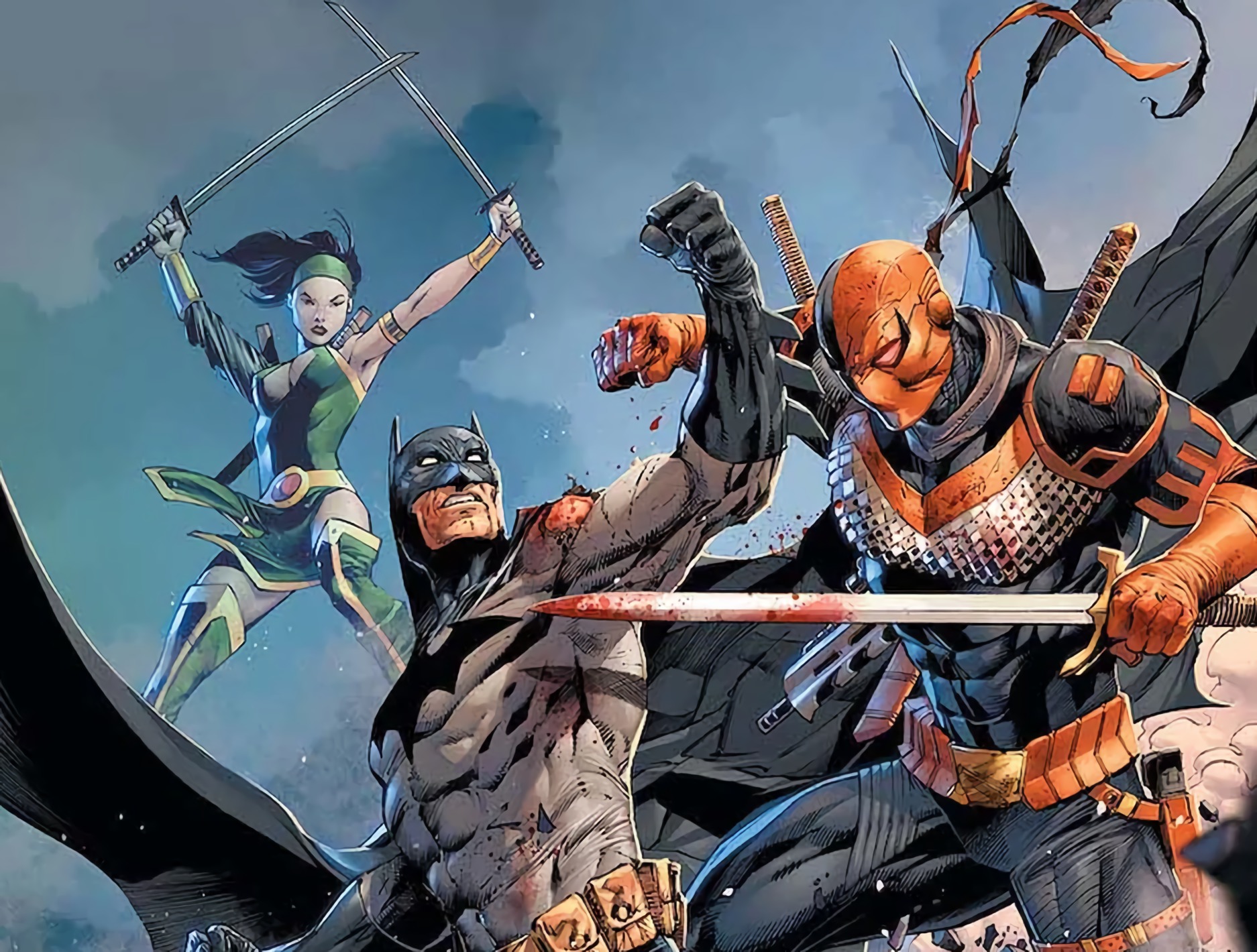 First look at new Batman creative team James Tynion and Tony S. Daniel's run reveals Deathstroke and Cheshire