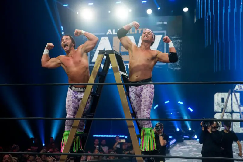 In AEW tag team matches, 'referee's discretion' is taken to its limit