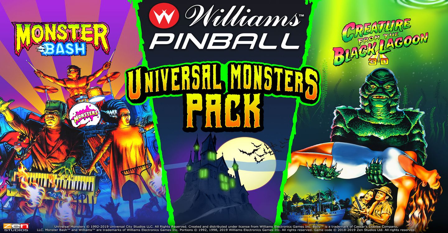 Pinball FX3 Universal Monsters Pinball Pack Review