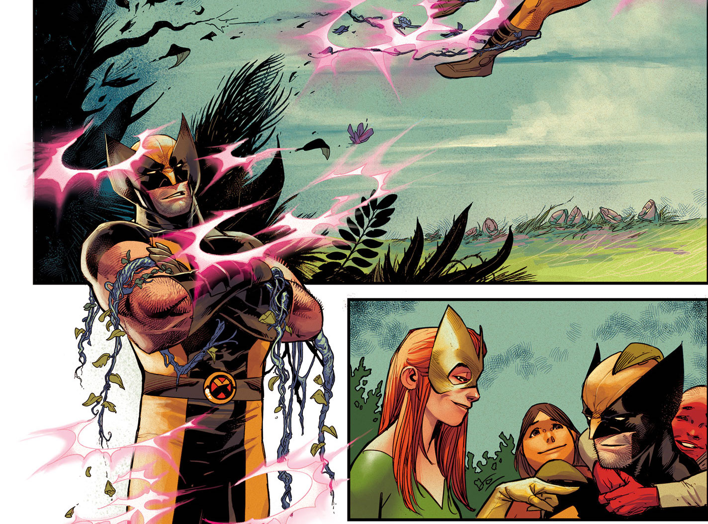 EXCLUSIVE First Look: Wolverine #1 interior art colored by Frank Martin