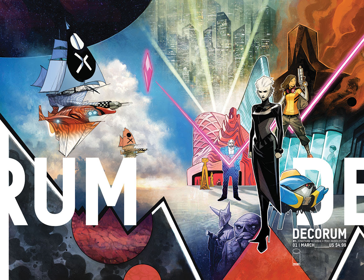 'Decorum,' new Image series from Jonathan Hickman & Mike Huddleston