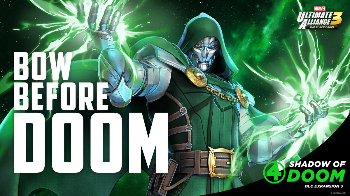 Marvel Ultimate Alliance 3: Bow before Doctor Doom in DLC Pack 3
