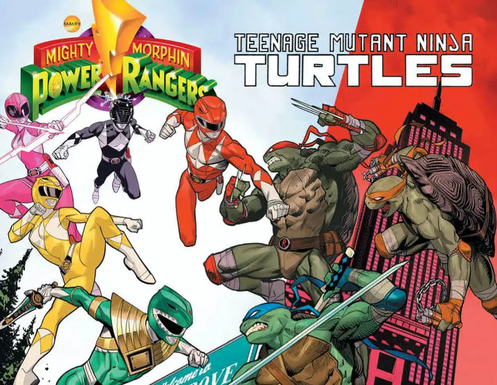 Mighty Morphin’ Power Rangers/Teenage Mutant Ninja Turtles #2 Review