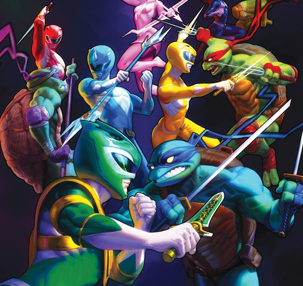 Crossover of the century: Mighty Morphin Power Rangers/Teenage Mutant Ninja Turtles #1 gets third printing