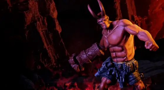 Dark Horse and Mike Mignola unveil board game inspired Hellboy statue