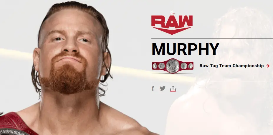 WWE changes Buddy Murphy's name